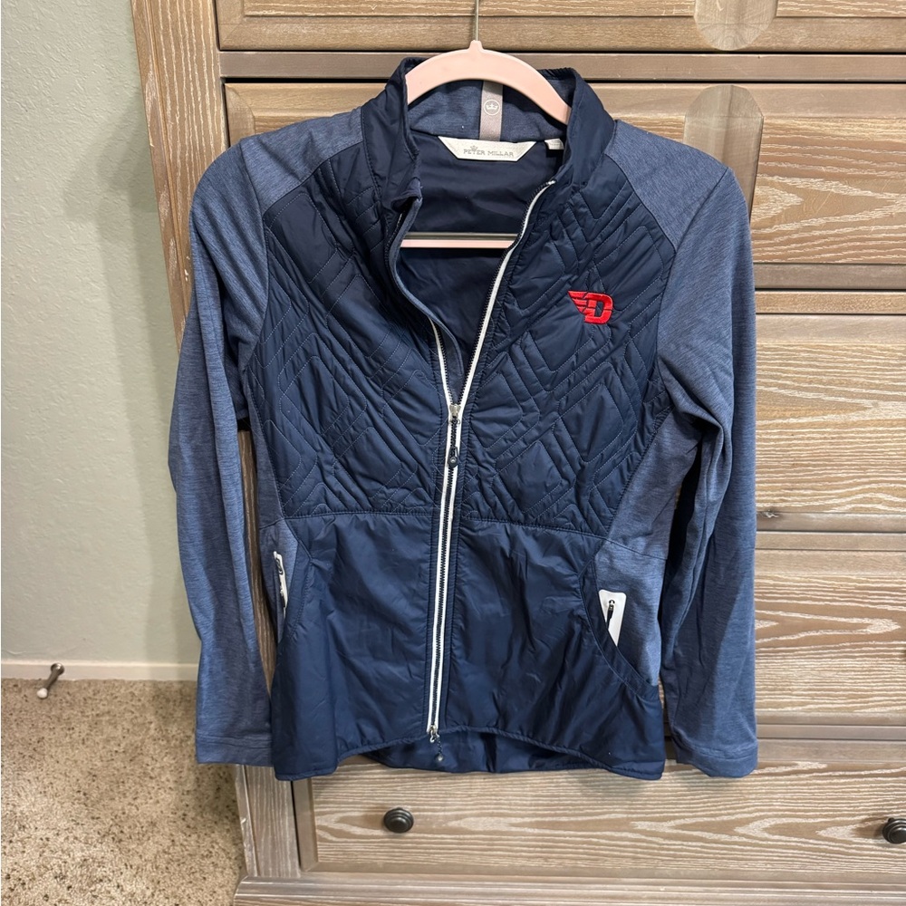 Peter Millar Blue Utility Jacket Weather-Resistant